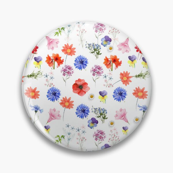 Item preview, Wildflower Watercolor Seamless Pattern designed and sold by Aramdesing.
