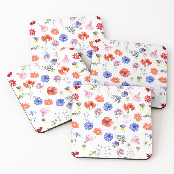 Item preview, Wildflower Watercolor Seamless Pattern designed and sold by Aramdesing.