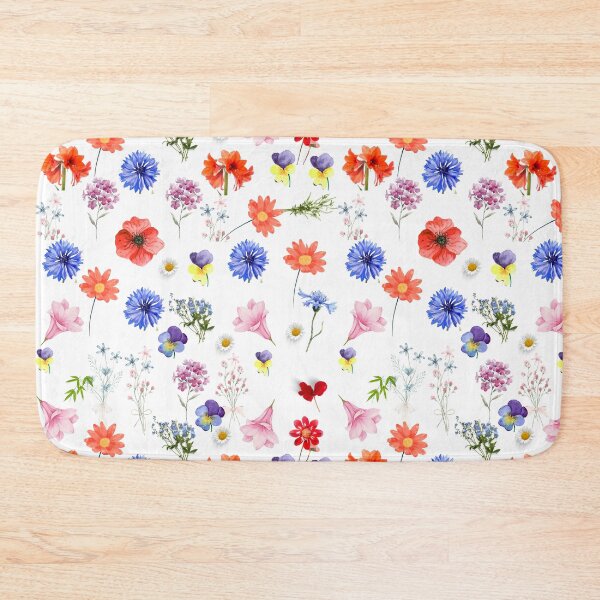 Item preview, Wildflower Watercolor Seamless Pattern designed and sold by Aramdesing.
