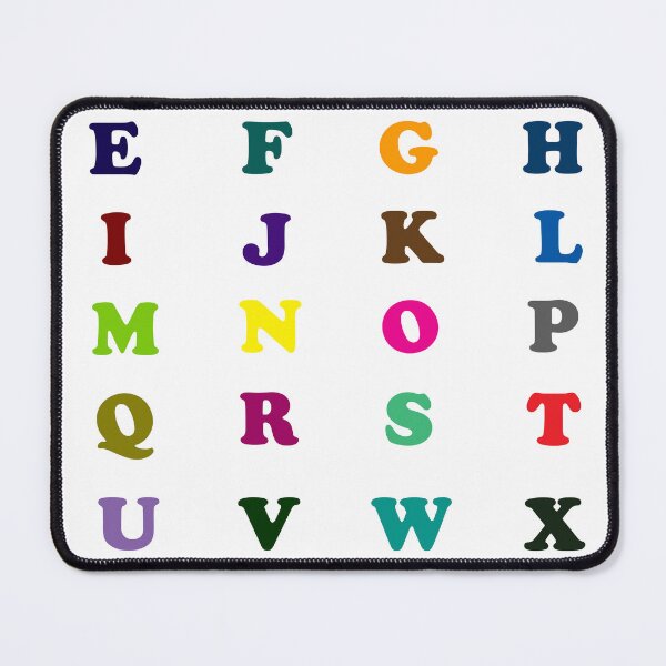 Item preview, English Alphabet - Initials designed and sold by T-Caroline.
