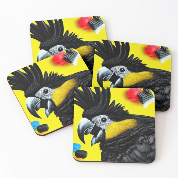 Item preview, Lolly loving black cockatoo designed and sold by greentiger1.