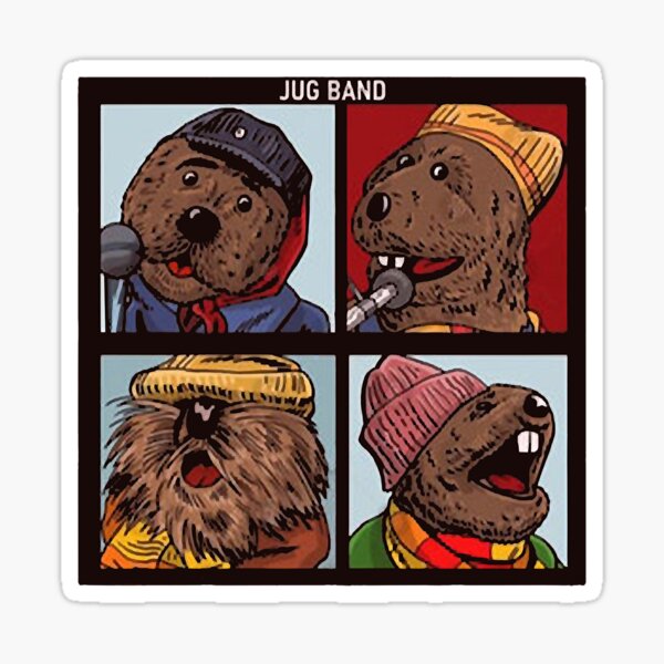 Item preview, emmett otter weihnachtsband muppetss retro xmass urlaub jim henson alptraum puppets designed and sold by LavateArtStudio.