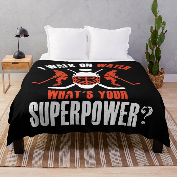 Item preview, I Walk On Water What's Your Superpower Funny Hockey Lover designed and sold by Helbon-art.