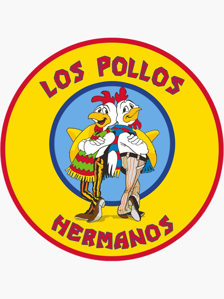 Aperçu 3 sur 3. Sticker avec l'œuvre Les petits poulets, les frères créée et vendue par LillyHauser.