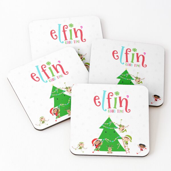 Item preview, Elfin’ Good Time designed and sold by StuffWeMade.