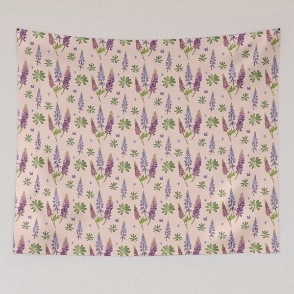 Item preview, Flowers, lupine designed and sold by SvirenLisa.