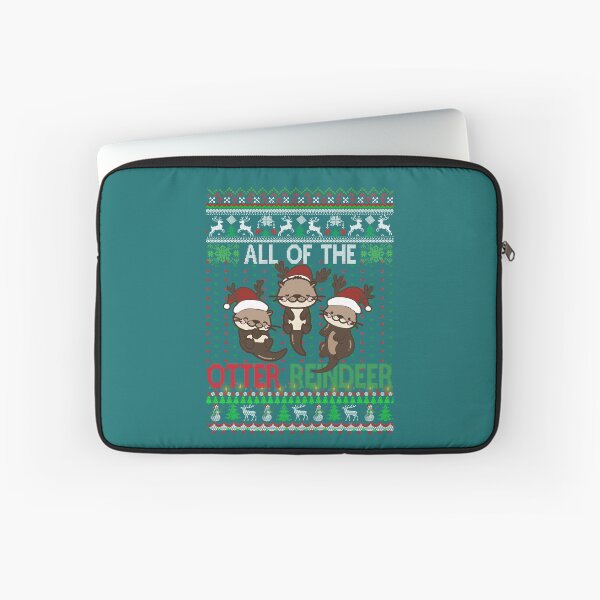 Item preview, Funny Otter Reindeer Kids Ugly Merry Xmas Amimal Lover Kids Toddlers designed and sold by LavateArtStudio.