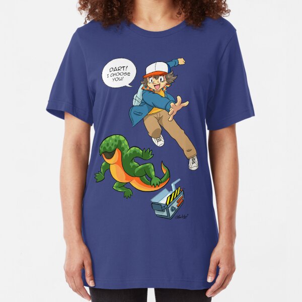 DART! I CHOOSE YOU! Slim Fit T-Shirt