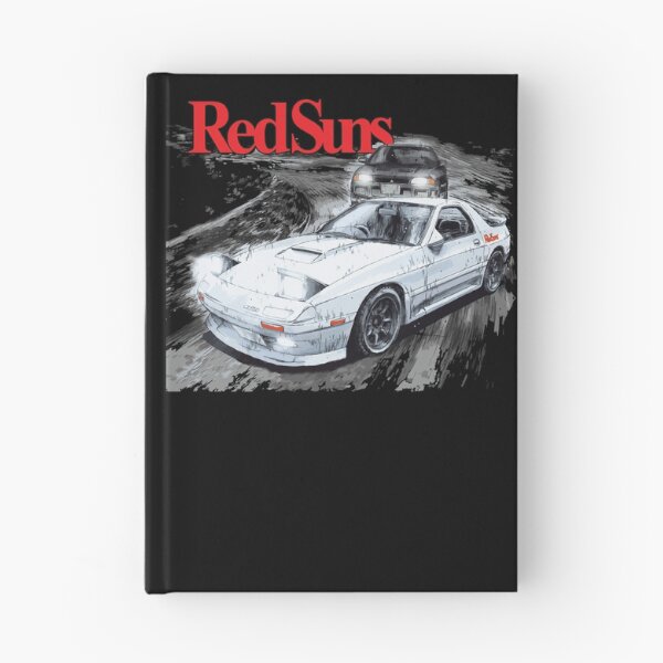 Item preview, Initial D - RED SUNS VS TEAM EMPERIOR Mountain Drift Racing Tandem Takahashi FC vs Kyoichi Sudo EVO designed and sold by cowtownCOWBOY.