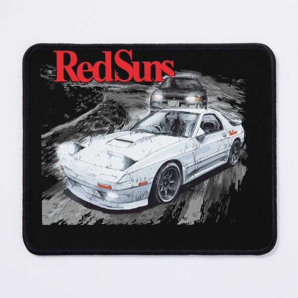 Item preview, Initial D - RED SUNS VS TEAM EMPERIOR Mountain Drift Racing Tandem Takahashi FC vs Kyoichi Sudo EVO designed and sold by cowtownCOWBOY.