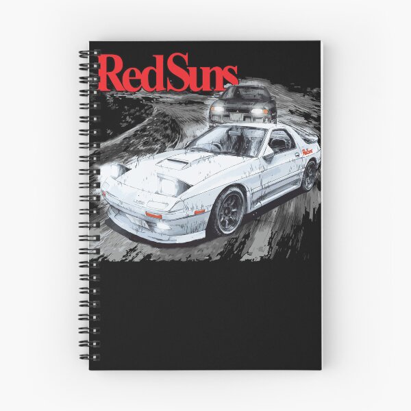 Item preview, Initial D - RED SUNS VS TEAM EMPERIOR Mountain Drift Racing Tandem Takahashi FC vs Kyoichi Sudo EVO designed and sold by cowtownCOWBOY.