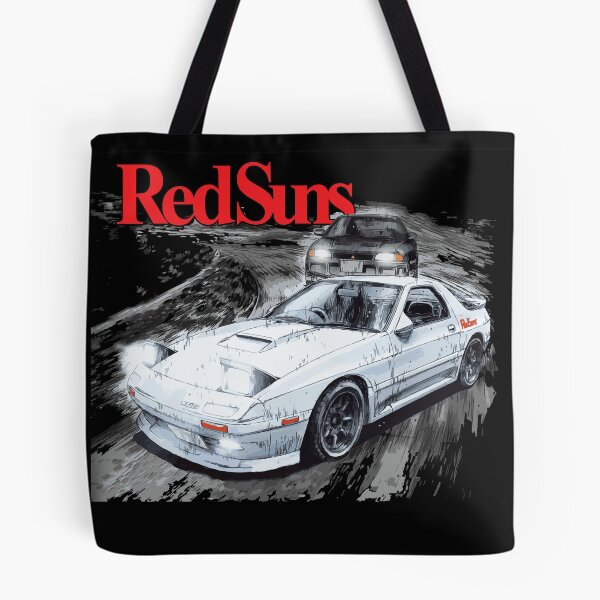 Item preview, Initial D - RED SUNS VS TEAM EMPERIOR Mountain Drift Racing Tandem Takahashi FC vs Kyoichi Sudo EVO designed and sold by cowtownCOWBOY.