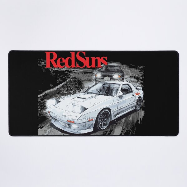 Item preview, Initial D - RED SUNS VS TEAM EMPERIOR Mountain Drift Racing Tandem Takahashi FC vs Kyoichi Sudo EVO designed and sold by cowtownCOWBOY.