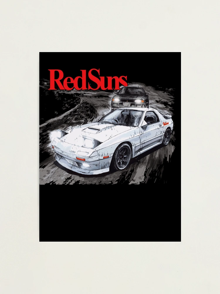 Initial D - RED SUNS VS TEAM EMPERIOR Mountain Drift Racing Tandem