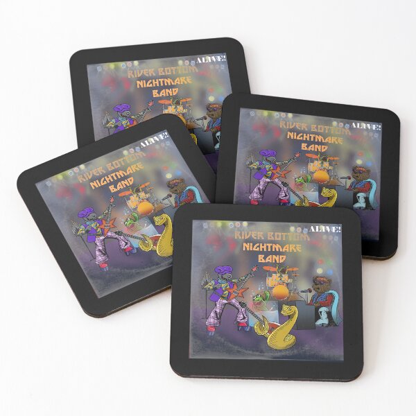 Item preview, River Bottom Nightmare Band Alive! designed and sold by LavateArtStudio.