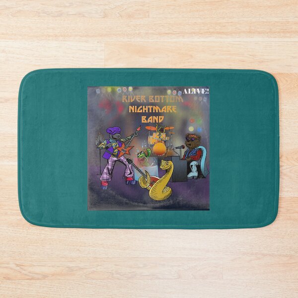 Item preview, River Bottom Nightmare Band Alive! designed and sold by LavateArtStudio.