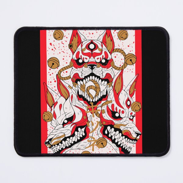 Item preview, Oni Kitsune Yokai designed and sold by Oni Kanzen.