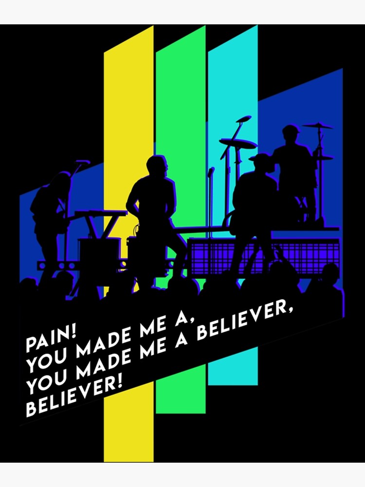 Imagine Dragons - Believer Poster for Sale by AddictGabe