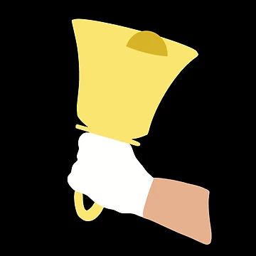 Artwork thumbnail, Handbell Ringer Ringing A Handbell by SubtleSplit