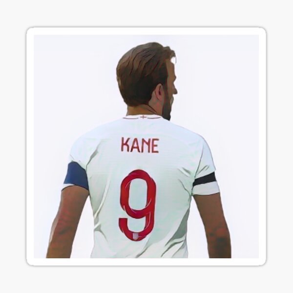 Harry Kane 9 Sticker for Sale by QlickDesign