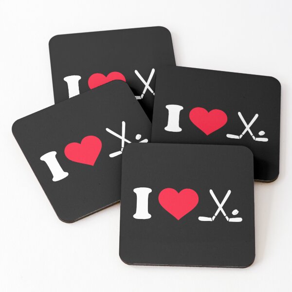 Item preview, I Heart Love Field Hockey Funny Hockey Lover designed and sold by Helbon-art.