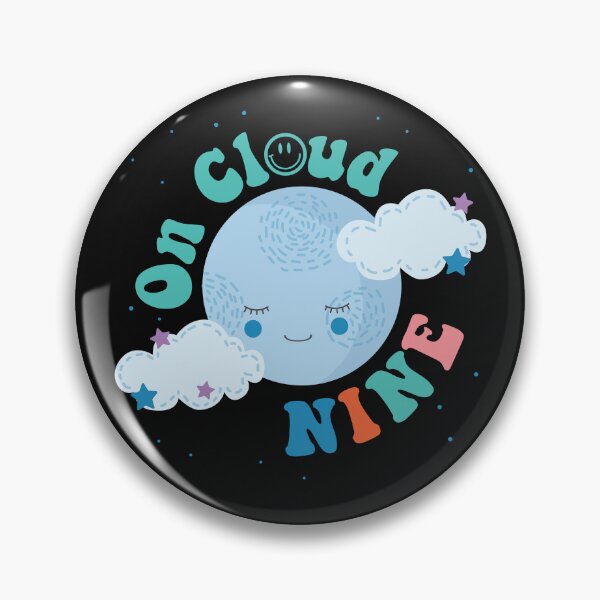 Item preview, On Cloud Nine Groovy Planet Happy 9th Birthday 9 Years Old Funny designed and sold by Get A Wear  Shop.
