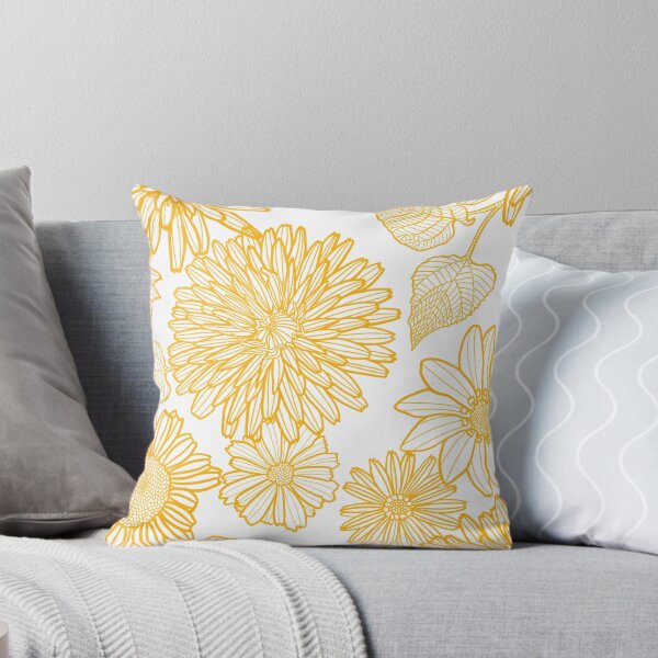 Item preview, Various Yellow Flowers Pattern designed and sold by FuzzDC.