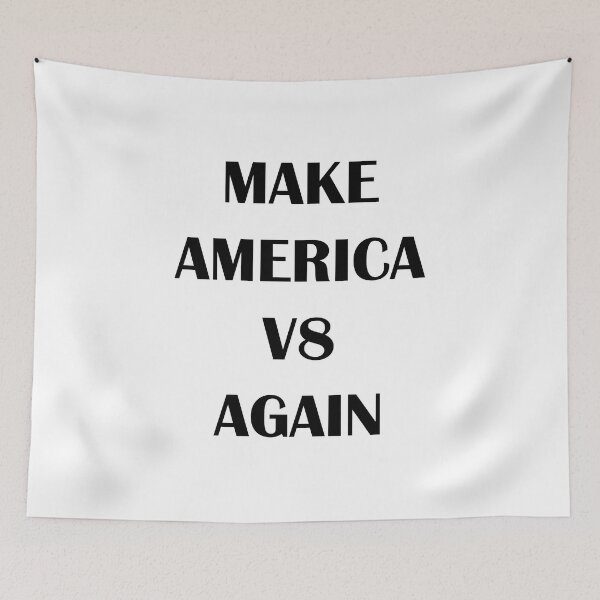 Item preview, MAKE AMERICA V8 AGAIN designed and sold by DomGDesign.