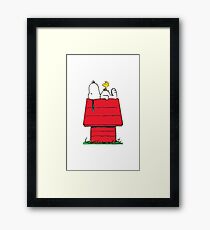 Snoopy (Charlie Brown) Framed Print
