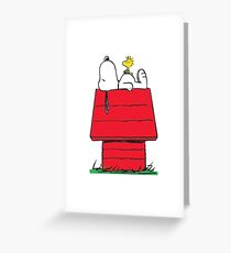 Snoopy (Charlie Brown) Greeting Card