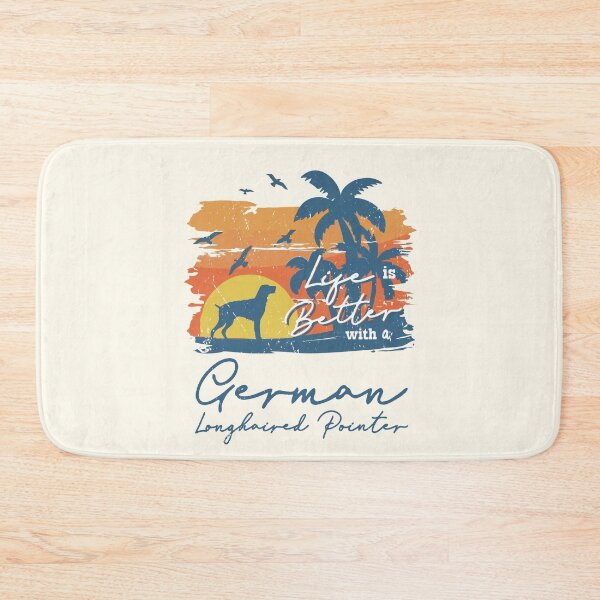 Item preview, Life is Better With German Longhaired Pointer Beach Sunset Retro Vintage designed and sold by rafaeltto.