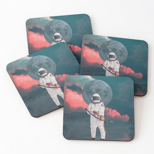 Item preview, astronaut monkey designed and sold by Argemonia.
