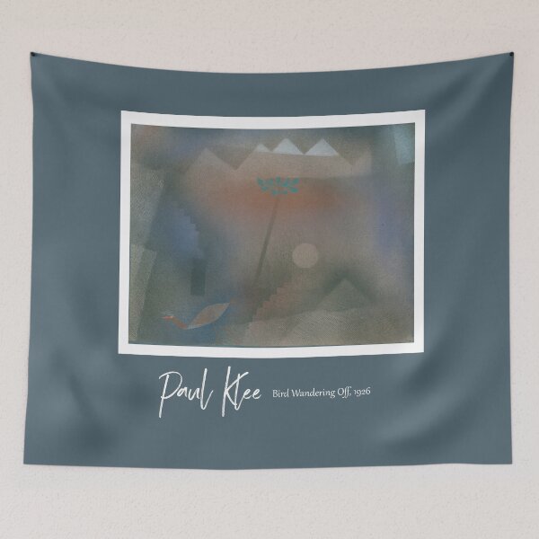Item preview, Paul Klee - Bird Walking Away Poster designed and sold by TheCurators.