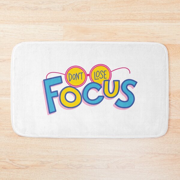 Item preview, DON'T LOSE FOCUS QUOTE designed and sold by CreatorWorld29.