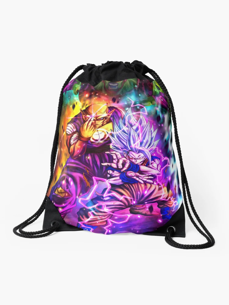 gohan beast orange piccolo cell max | Drawstring Bag