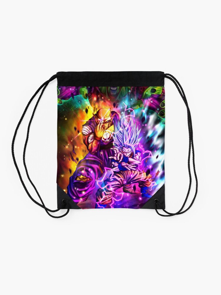 gohan beast orange piccolo cell max | Drawstring Bag