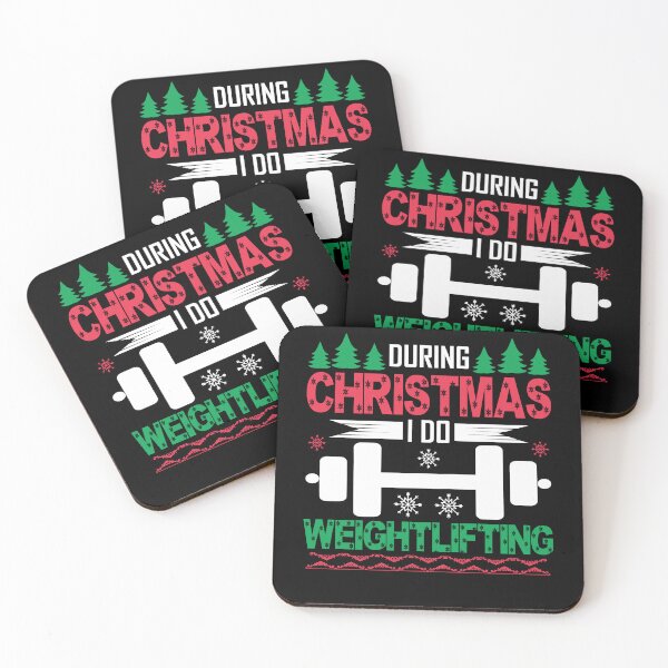 Item preview, Weightlifting- During Christmas I Do Weightlifting designed and sold by UnknownArtistt.