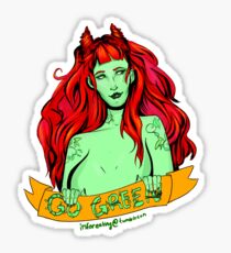 Go Green! Sticker