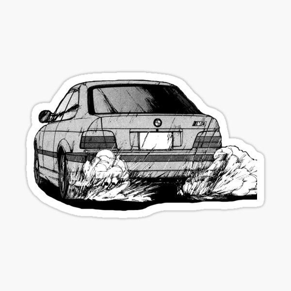 E36 Manga Sticker