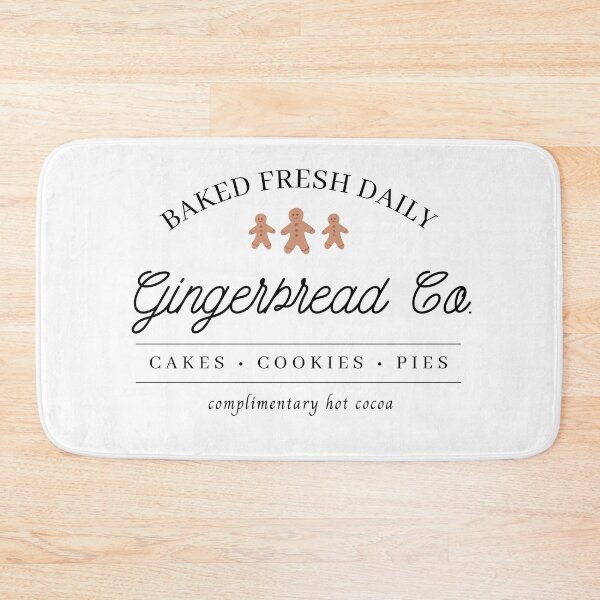 Item preview, Gingerbread Co. Baked Fresh Daily designed and sold by DivinePassion.