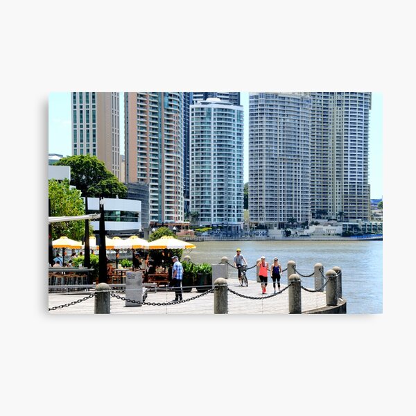 River walk Brisbane Canvas Print