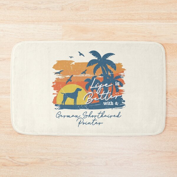 Item preview, Life is Better With German Shorthaired Pointer Beach Sunset Retro Vintage designed and sold by rafaeltto.