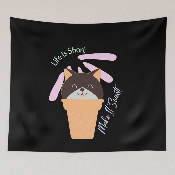 Item preview, Orange Tabby Cat Ice Cream designed and sold by TowTees.