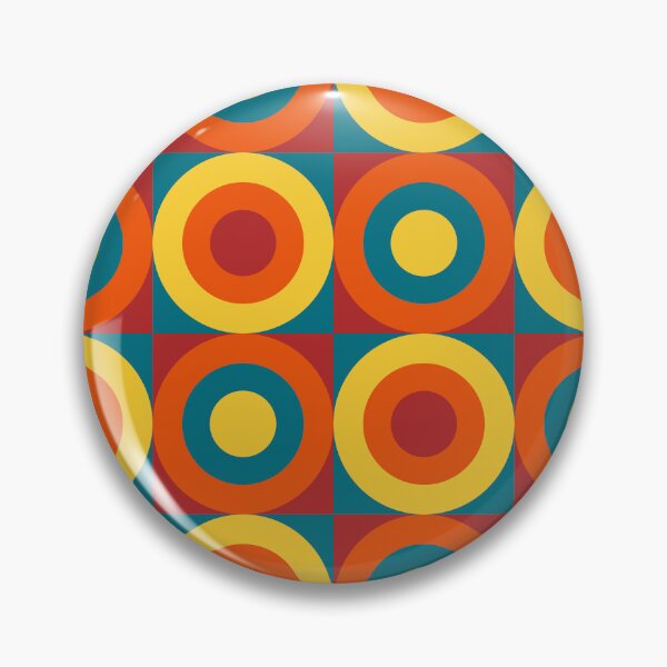 Item preview, mid century abstract seventies pattern designed and sold by pauloneill-art.