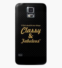 A girl shoud... “Coco Chanel” Inspirational Quote Case/Skin for Samsung Galaxy
