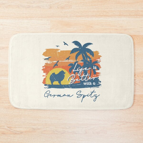 Item preview, Life is Better With German Spitz Beach Sunset Retro Vintage designed and sold by rafaeltto.