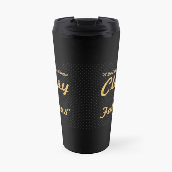 A girl shoud... “Coco Chanel” Inspirational Quote Travel Mug
