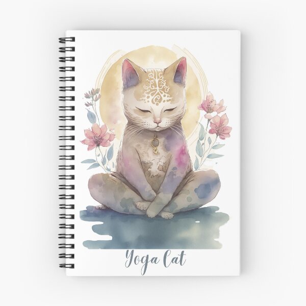 Item preview, Yoga cat 11 designed and sold by printiesart.