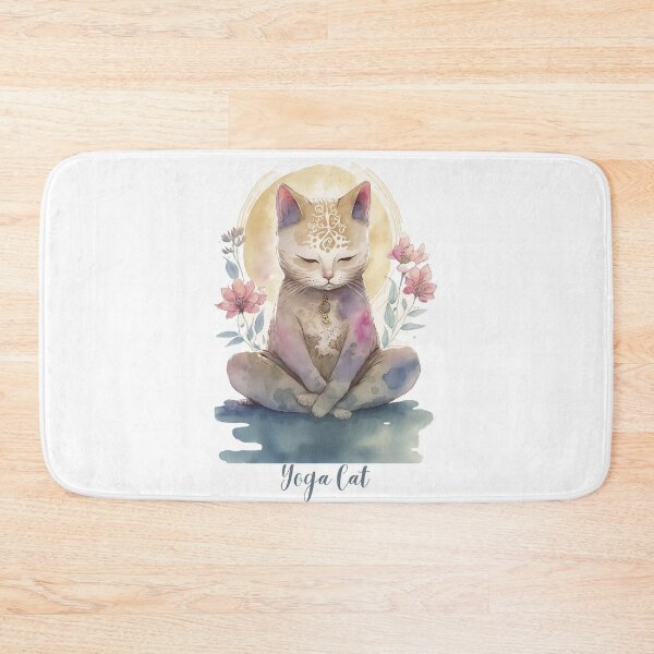 Item preview, Yoga cat 11 designed and sold by printiesart.
