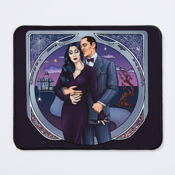 Aperçu de l'œuvre Monsieur et Madame Addams créée et vendue par abcheeseburger.
